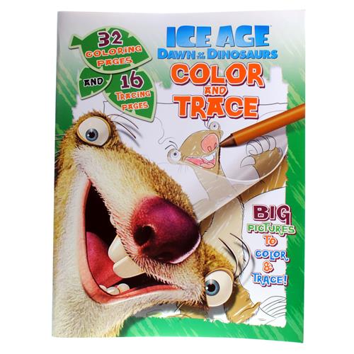 Wholesale Ice Age Dawn of The Dinosaurs Coloring & Trace Boo - GLW