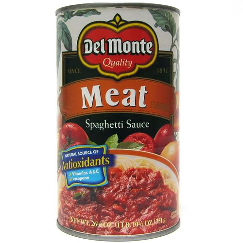 Wholesale Del Monte Pasta Sauce Meat Flavored GLW