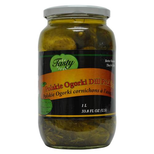 Wholesale Tasty Brand Polskie Dill Pickles 32oz Family Si GLW