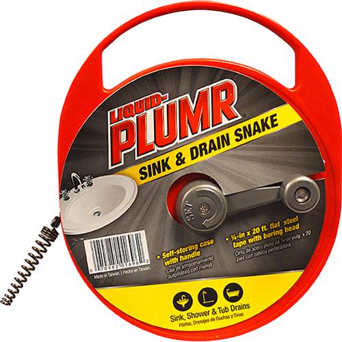 Wholesale Z20' SINK & DRAIN SNAKE 1/4"" GLW
