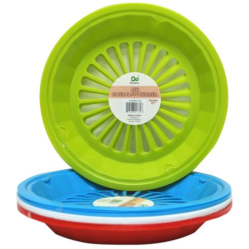 Wholesale Paper Plate Holder 4 Colors GLW