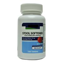 Wholesale Major Chain Stool Softener w/Senna 8.6mg Red Tablet (Peri-Colace) Expires 8/12