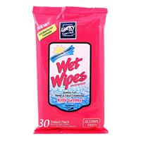 Wholesale Lucky Antibacterial Alcohol Free Wet Wipes Travel Pack 5.9" x 7.9"