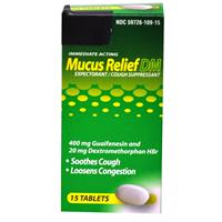 Wholesale Major Chain Mucus Relief DM Tablets (Mucinex DM) Expires 9/11
