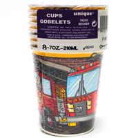 Wholesale Fire Engine 7oz Cups