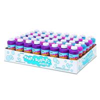 Wholesale Bubbles Bottle with Wand 8 oz in Pre-packed Display Case