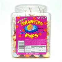 Wholesale Smarties Double Lollie Pops Jar