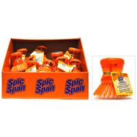 Wholesale Spic & Span Soap Dispensing Scrubber Brush 3.5x3.25"