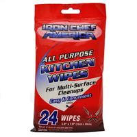 Wholesale Iron Chef American All Purpose Kitchen Wipes 5.9"x7.9"