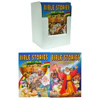 Wholesale Bible Stories Read & Color Book 2 Titles 96pg PDQ