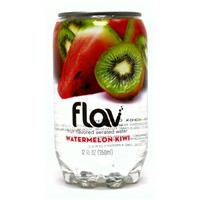 Wholesale Flav Fruity Flavored Aerated Water Watermelon-Kiwi