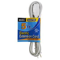 Wholesale Household Extension Cord 5Ft White