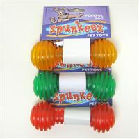Wholesale Spunkeez PVC Dumbell 5" Assorted