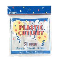 Wholesale Penley Cutlery Clear Crystal Assorted