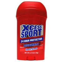 Wholesale Xcess Sport Deodorant Spice Scent 24 hr Protect