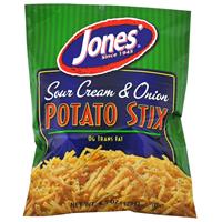 Wholesale Jones Sour Cream & Onion Potato Stix