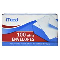 Wholesale Mead #6 3/4 White Envelopes
