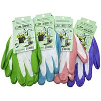Wholesale Ladies Assorted Pastel Nitrile Coated Palm Gloves