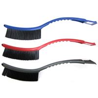 Wholesale Snow Brush/Scraper Combo 20" Plastic-Blue, Red & green