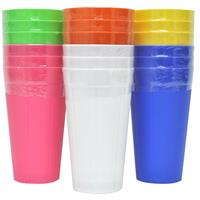 Wholesale Plastic Tumblers 3pk - 6 Colors