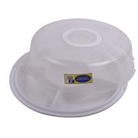 Wholesale 5 Section Serving Tray with Locked Lids 14"x1.5"