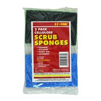 Wholesale Cellulose with Scrubber Sponges 4.5"x3"x0.5"