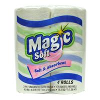 Wholesale Magic Soft Bath Tissue 4/176/2ply