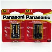 Wholesale Panasonic AA Alkaline Battery 2pk