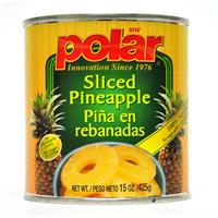 Wholesale Polar Sliced Pineapple in Natural Juice