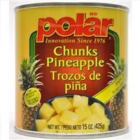 Wholesale Polar Chunk Pineapple in Natural Juice