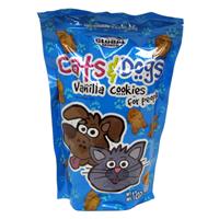 Global Brands Cats & Dog Vanilla Cookies for People 12/12 oz