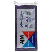 Wholesale AJM Color Lunch Bag - Purple