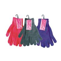 Wholesale Ladies Chenille Gloves Assorterd Colors