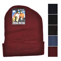 Wholesale Beanie Hat Acrylic Assorted Solid Colors