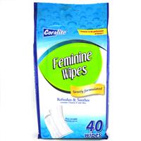 Wholesale Coralite Feminine Wipes with Vitamin E and Aloe (Always)