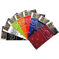 Wholesale Bandana 100% Cotton Peggable Asst