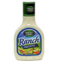 Grocer's Garden Ranch Salad Dressing 12/16 oz.