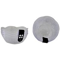 Wholesale Scalloped Edge Bowl 5" Clear Styrene