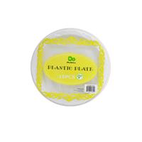 Wholesale Plastic White Plate 9"