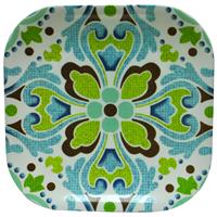 Wholesale Square Melamine Dinner Plate 8.5"