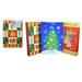 Cmas Print Medium 3ct Gift Boxes- 6 Asst