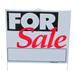Wholesale Plastic Lawn Sign 14" x 16" - "For Sale" (24/1 CT)