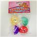 Wholesale Spunkeez Cat Plastic Balls W/ BELL 4pk (24/1 CT)