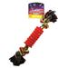 Wholesale Spunkeez Rope with Vinyl Barrel 10" Dog Toy (24/1 CT)