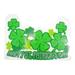 Wholesale St Patrick's Day PVC Glitter Wall Decoration (12/1 CT)