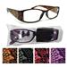 Wholesale Georgio Caponi Laser Flower Reading Glasses Assorted Colors & Powers (12/1 PR)