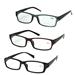 Wholesale Cheetah Plastic Men's Reading Glasses 6 Assorted Styles (12/1 PR)