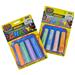 Wholesale Sidewalk Chalk Large 4 Piece On Blister Card (toy) (24/4 PC)