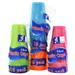 Wholesale Plastic Cups 4 Neon Colors - Pink, Orange, Green & Blue 16oz (48/16 CT)