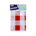 Wholesale Plastic Tablecovers-Checkers Board Giant size 52"x72" (12/1 CT)